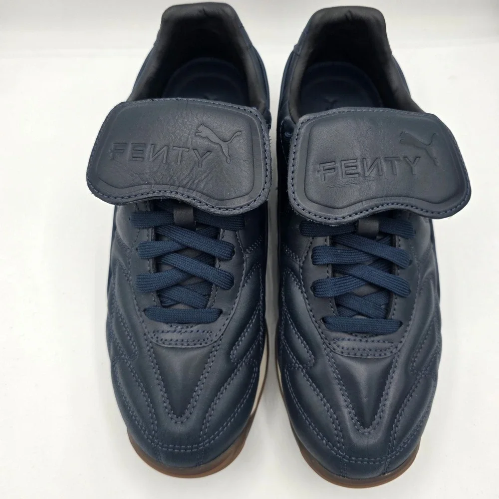 NWOB Puma Fenty x Avanti VL Rihanna Club Navy Leather Shoes Women 9 399262-01